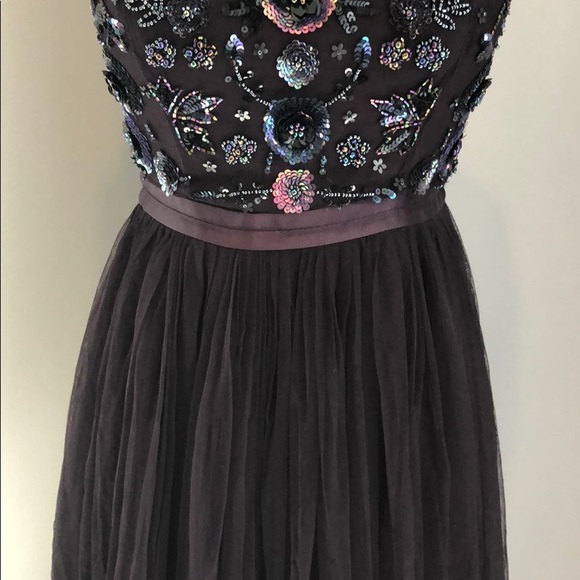 NWT Needle & Thread BHLDN tulle beaded dress - Picture 6 of 6